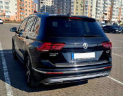 Volkswagen Tiguan 2016-2023 Nakładka na tylny zderzak stal nierdzewna (Carmos) zdjęcia 2