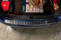Volkswagen Tiguan 2016-2023 Nakładka na tylny zderzak stal nierdzewna (Carmos) zdjęcia 7