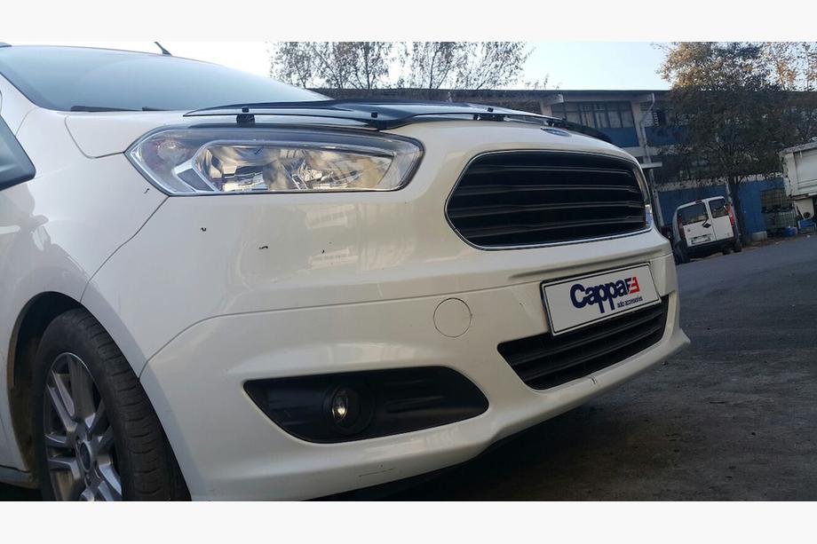 Ford Courier 2014-2023 Deflektor maski EuroCap Zdjęcia 8