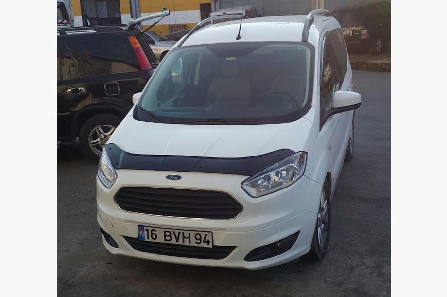 Ford Courier 2014-2023 Deflektor maski EuroCap Zdjęcia 5