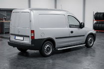 Opel Combo 2002–2012 Progi boczne Fullmond (2 szt., aluminium) zdjęcia 1