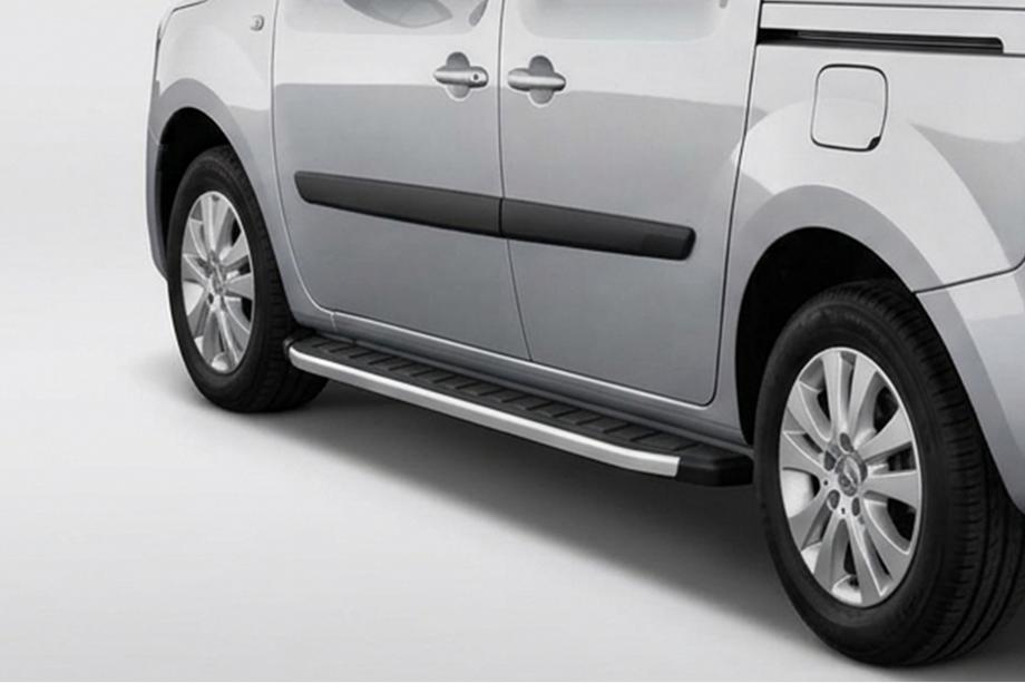 Renault Kangoo 2008–2020 Progi boczne Fullmond (2 szt., aluminium) Image