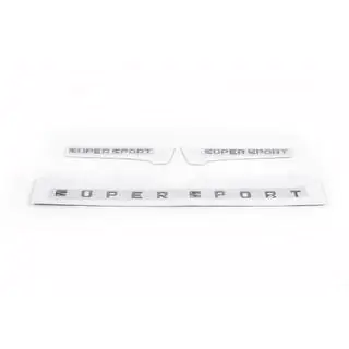 Zestaw emblematow Supersport (3 szt) zdjęcia 2