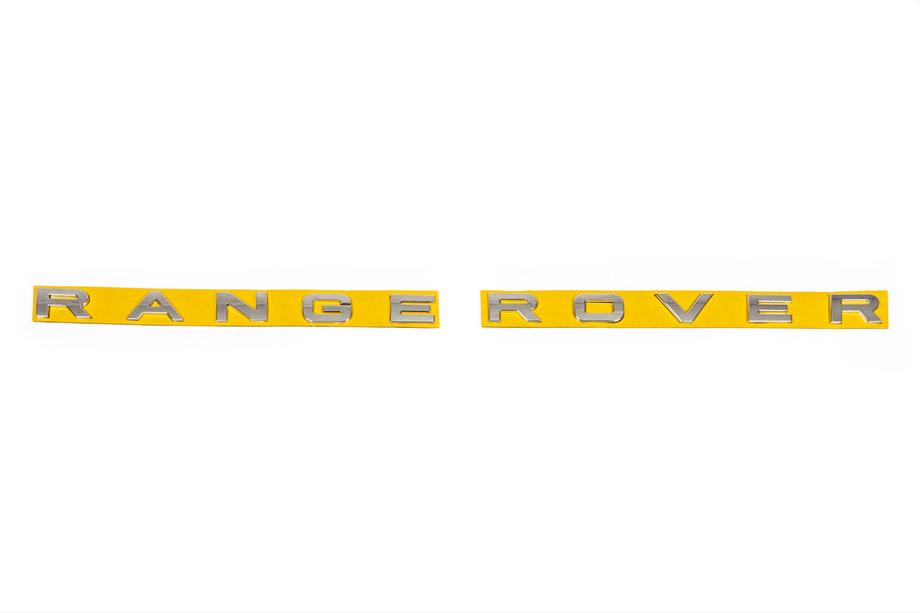 LandRover Range Rover Napis Chromowany (Typ-3) Image