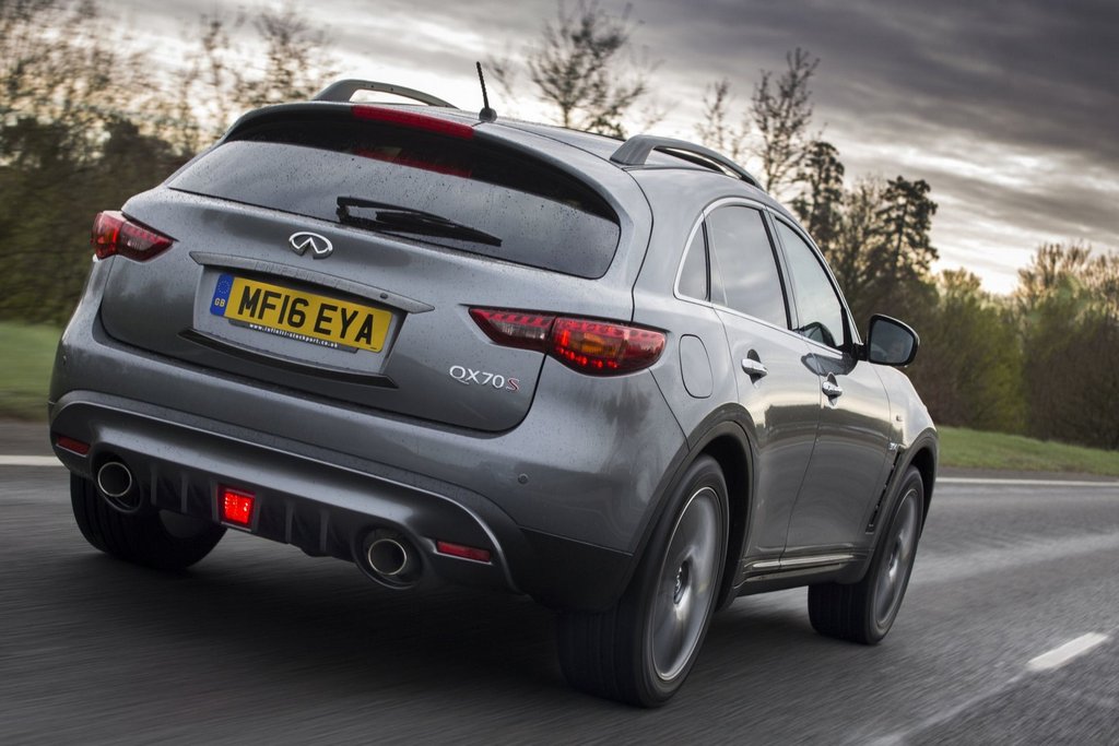 Przegląd crossover Infiniti QX70