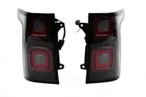 Range Rover IV L405 2013-2021 Lampy tylne Glonn Black design (2 szt.) zdjęcia 5
