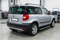 Skoda Yeti 2009-2017 Progi boczne Fullmond (2 szt, aluminium) zdjęcia 1