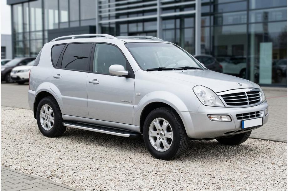 SsangYong Rexton I 2001-2017 Progi boczne Fullmond (2 szt, aluminium) Image