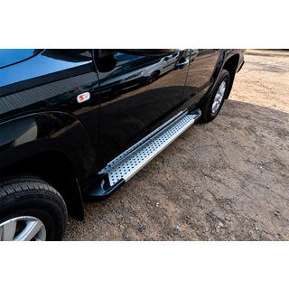 Progi Boczne Allmond Grey (2 szt., Aluminium) Volkswagen Amarok 2010-2022 zdjęcia 1