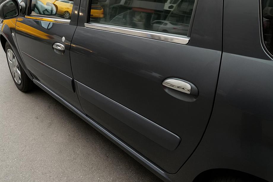 Dacia Logan MCV 2004-2014 Zewnetrzne Ozdobne Listwy Szyb Stal Nierdzewna (4 szt) Zdjęcia 5