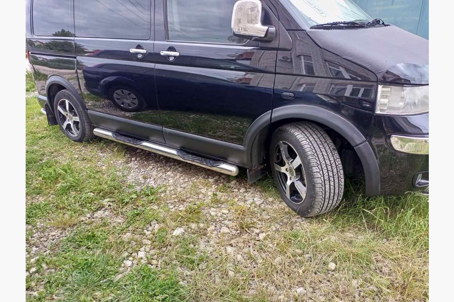 Volkswagen T5 Transporter 2003-2010 Zestaw poszerzeń nadkoli i listew (11 elementów) Zdjęcia 40