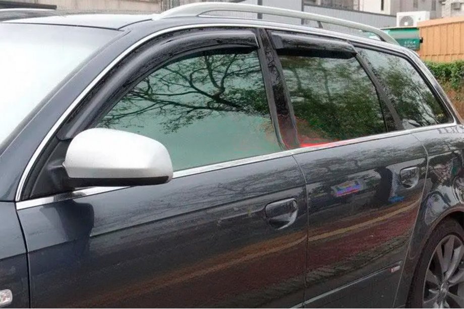 Audi A4 B6 2000-2004 Owiewki szyb (Avant, 4 szt., HIC) Image