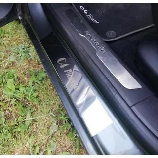 Nakładki progowe Carmos (4 szt., stal nierdzewna) zdjęcia 3