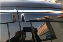 Audi Q7 2005-2015 Deflektory szyb z listwą chromowaną (4 szt, HIC) zdjęcia 8