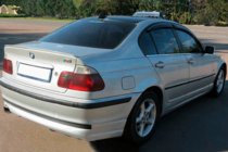 BMW 3 Series E46 1998-2006 Deflektory Okien SD (4 szt, HIC) zdjęcia 1