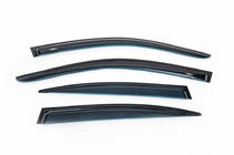 BMW 5 Series E60/E61 2003-2010 Deflektory Okien SD (4 szt, HIC) zdjęcia 2