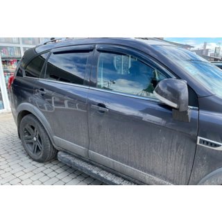 Deflektory Okien (4 szt, HIC) Chevrolet Captiva 2006-2019 zdjęcia 3