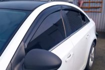 Chevrolet Cruze 2009–2015 Deflektory Okien SD (4 szt, HIC) zdjęcia 7