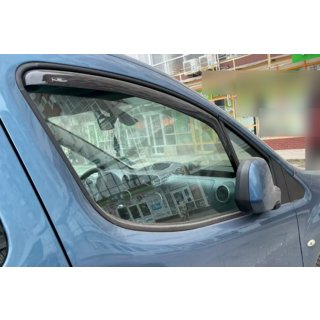 Deflektory szyb wsuwane (2 szt, HIC) Citroen Berlingo 2008-2018 zdjęcia 1