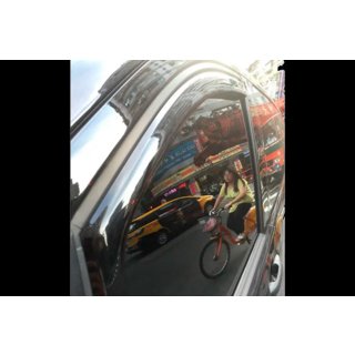 Deflektory szyb wsuwane (4 szt, HIC) Chevrolet Lanos 1998–2017 zdjęcia 1