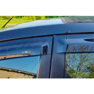 Deflektory Okien (4 szt, HIC) Ford Fiesta 2002-2008 zdjęcia 3