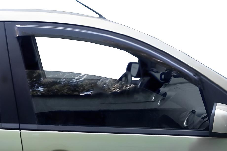 Ford Fiesta 2002-2008 Deflektory Okien (4 szt, HIC) Zdjęcia 5