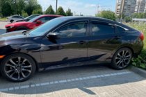 Honda Civic Sedan X 2016-2021 Deflektory Okien (4 szt, HIC) zdjęcia 4