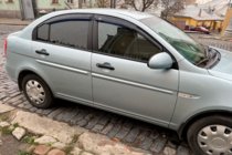 Hyundai Accent 2006-2010 Deflektory Okien (4 szt, HIC) zdjęcia 2
