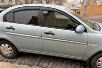 Hyundai Accent 2006-2010 Deflektory Okien (4 szt, HIC) zdjęcia 1