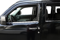 Jeep Wrangler 2007-2017 Nakładki na klamki drzwi ze stali nierdzewnej zdjęcia 1