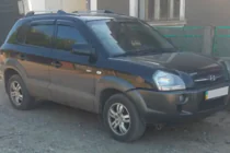 Hyundai Tucson JM 2004- Deflektory Okien (4 szt, HIC) zdjęcia 7