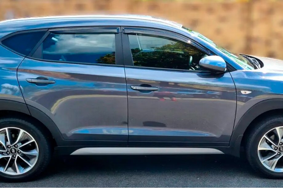 Hyundai Tucson TL 2016-2021 Deflektory Okien (4 szt, HIC) Image