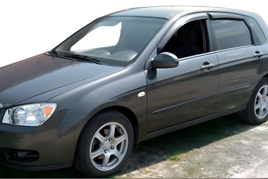 Kia Cerato 1 2004-2009 Deflektory Okien SD (4 szt, HIC) Image