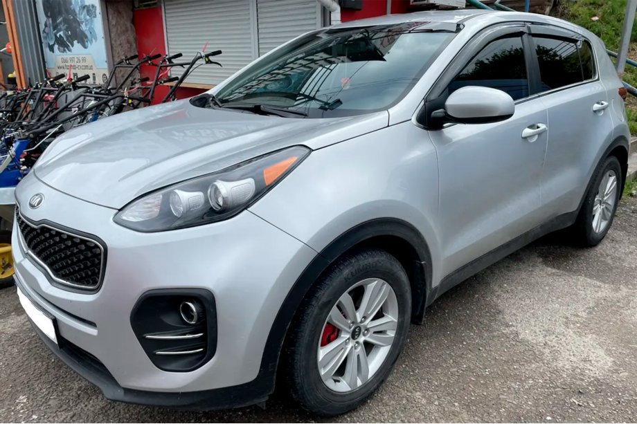 Kia Sportage 2015-2021 Deflektory Okien (4 szt, HIC) Image