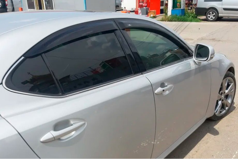 Lexus IS 2005-2013 Deflektory Okien (4 szt, HIC) Zdjęcia 2