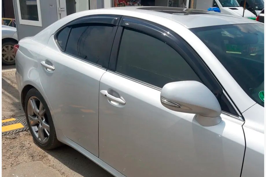 Lexus IS 2005-2013 Deflektory Okien (4 szt, HIC) Zdjęcia 1