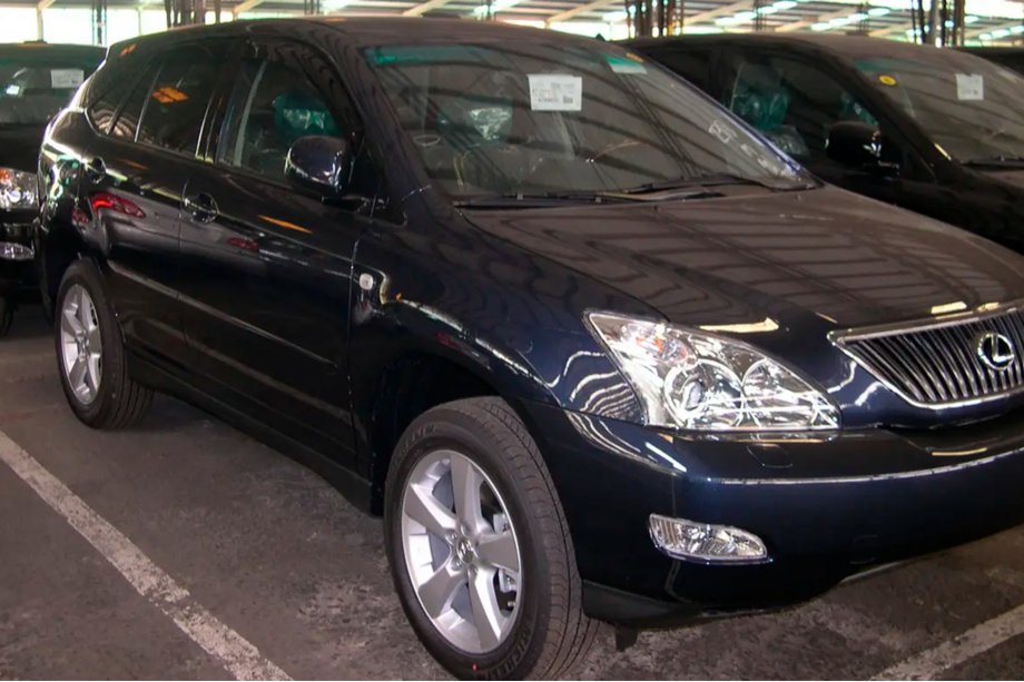 Lexus RX 2003-2009 (300/350/400) Deflektory Okien (4 szt, HIC) Zdjęcia 7