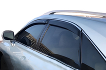 Lexus RX 2009-2015 Deflektory szyb z listwą chromowaną (4 szt, HIC) zdjęcia 1