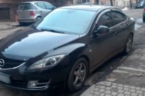 Mazda 6 2008-2012 Deflektory szyb z listwą chromowaną SD (4 szt, HIC) zdjęcia 3