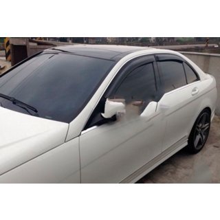 Deflektory Okien SD (4 szt, HIC) Mercedes C-class W204 2007-2015 zdjęcia 2