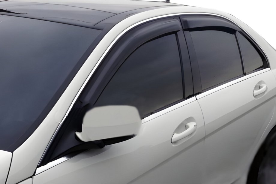 Mercedes C-class W204 2007-2015 Deflektory Okien SD (4 szt, HIC) Image