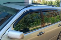 Mercedes E-class W210 1995-2002 Deflektory Okien SW (4 szt, HIC) zdjęcia 1