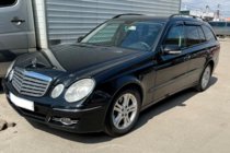 Mercedes E-class W211 2002-2009 Deflektory Okien SW (4 szt, HIC) zdjęcia 2