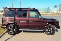 Mercedes G class W463 1990-2018 Deflektory Okien (4 szt, HIC) zdjęcia 1