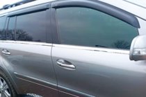Mercedes GL class X164 2006-2012 Deflektory Okien (4 szt, HIC) zdjęcia 2