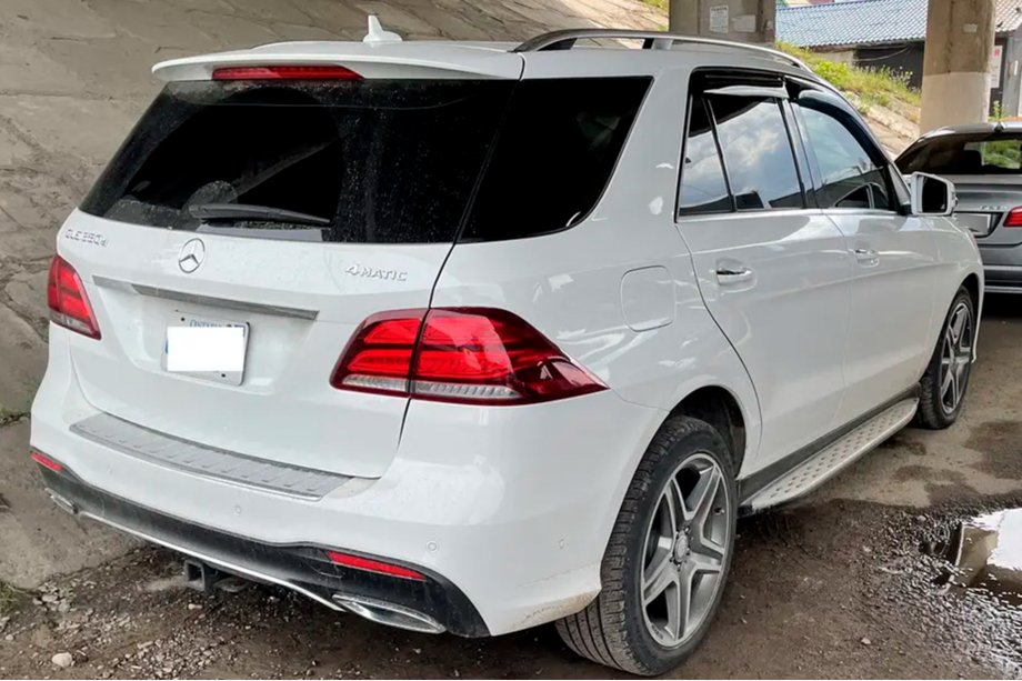 Mercedes GL/GLS class X166 2012-2019 Deflektory Okien (4 szt, HIC) Zdjęcia 4