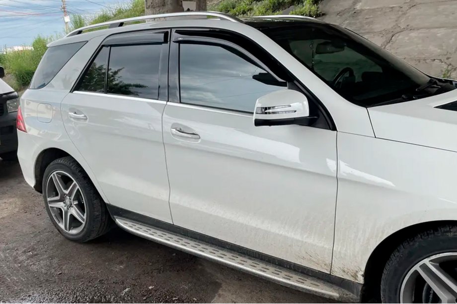 Mercedes GL/GLS class X166 2012-2019 Deflektory Okien (4 szt, HIC) Image
