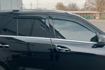 Mercedes GLE/ML class W166 2011-2018 Deflektory Okien (4 szt, HIC) zdjęcia 3