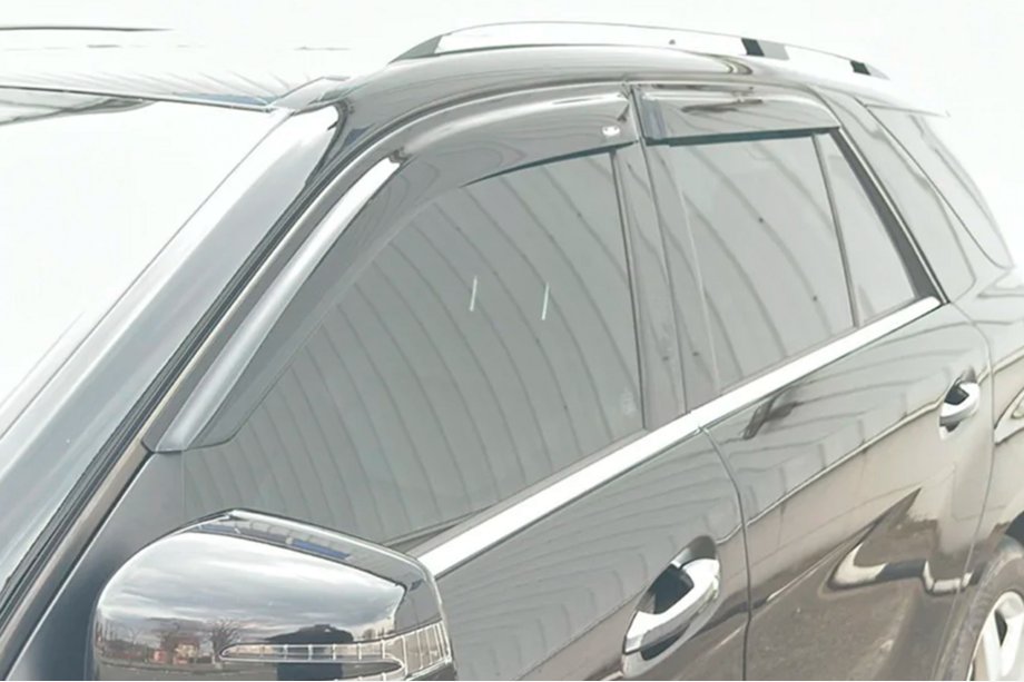 Mercedes GLE/ML class W166 2011-2018 Deflektory Okien (4 szt, HIC) Zdjęcia 2