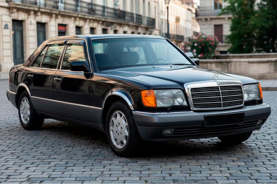 Mercedes S-class W140 1991-1998 Deflektory Okien (4 szt., Short, HIC) Image